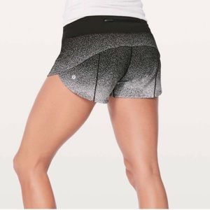 Lululemon Ombré speckle shorts